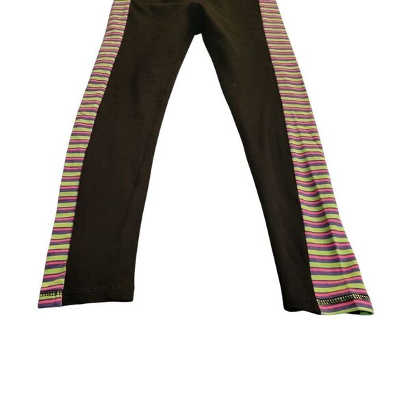 Champion Leggings Black,green,purple And Pink Size 6× - Picture 4 of 5